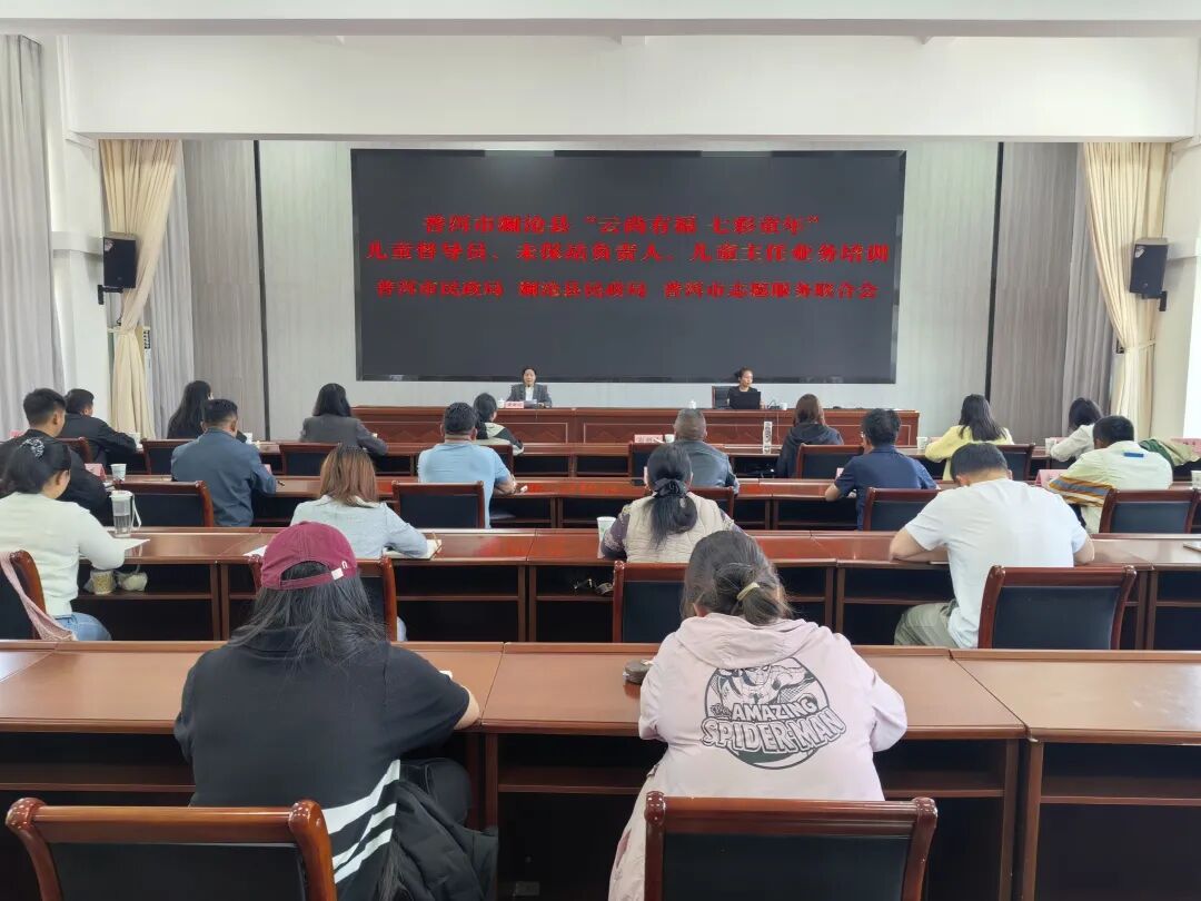 赋能基层护童成长——普洱市“云尚有福・七彩童年”项目培训顺利举办